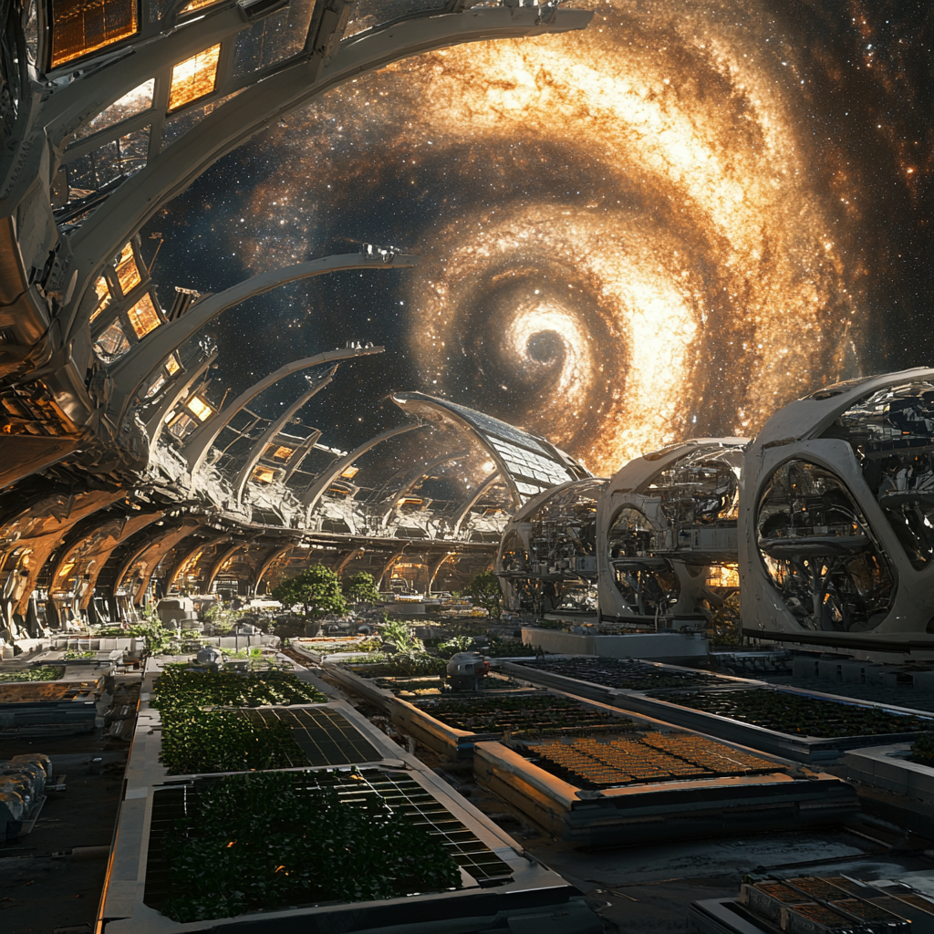 Innovative Habitat Designs in Space