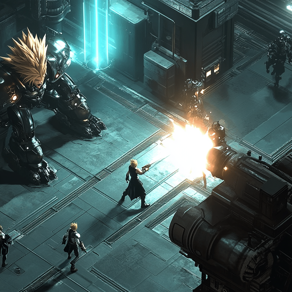 Final Fantasy VII Rebirth announcement image