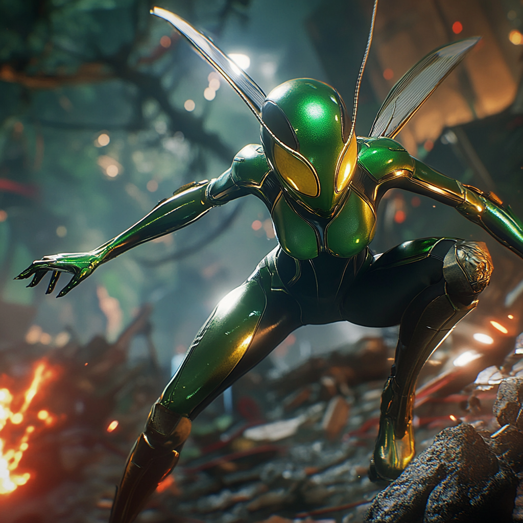 Mantis teamwork in Marvel Rivals