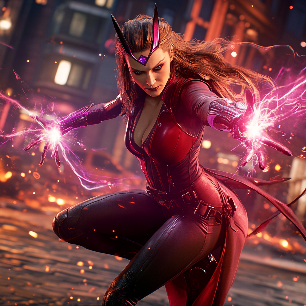 Level progression strategy image for Scarlet Witch