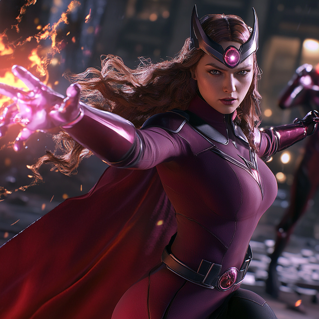 Team battle strategies with Scarlet Witch image