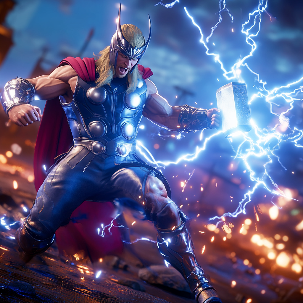 Thor in Marvel Rivals gameplay image