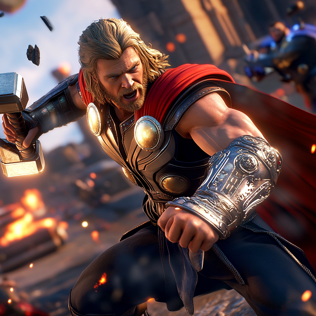 Description of Thor's abilities in Marvel Rivals