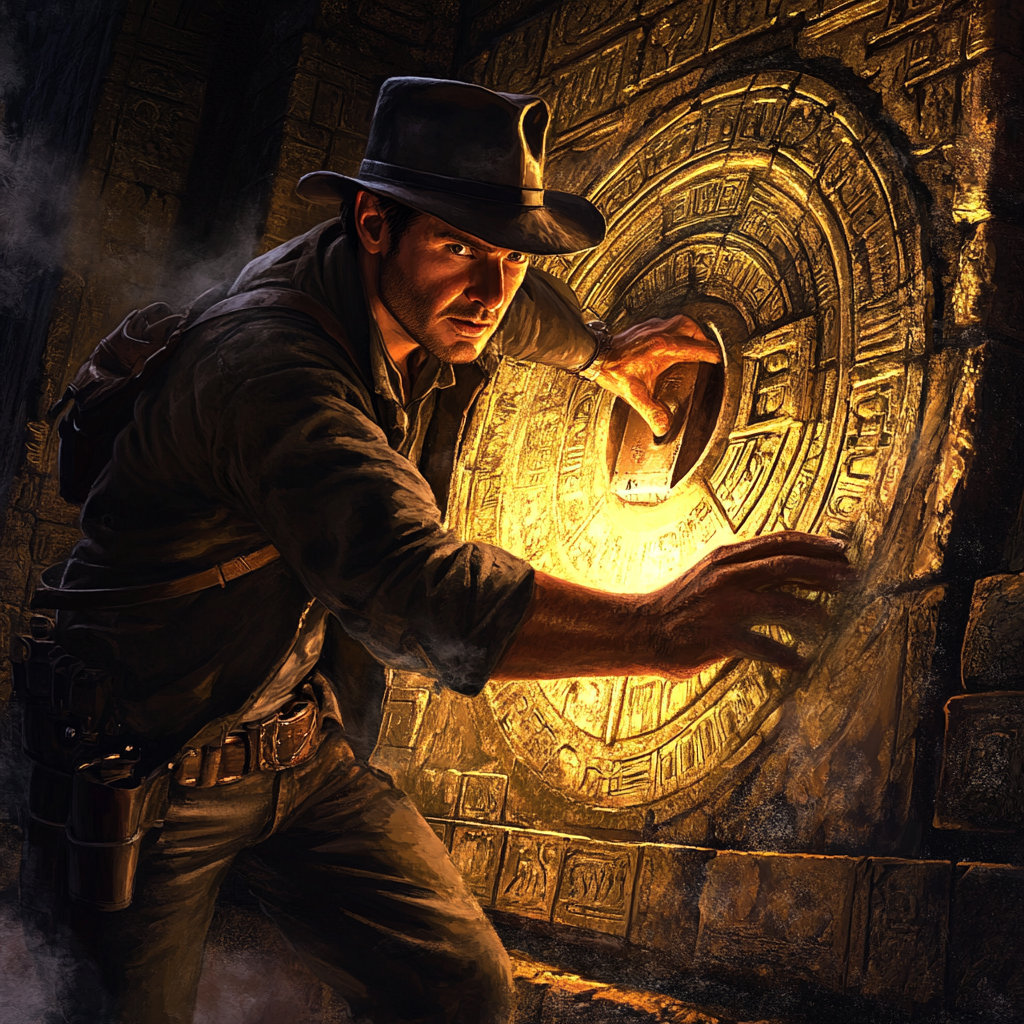 Solving complex puzzles in Indiana Jones and the Great Circle 8