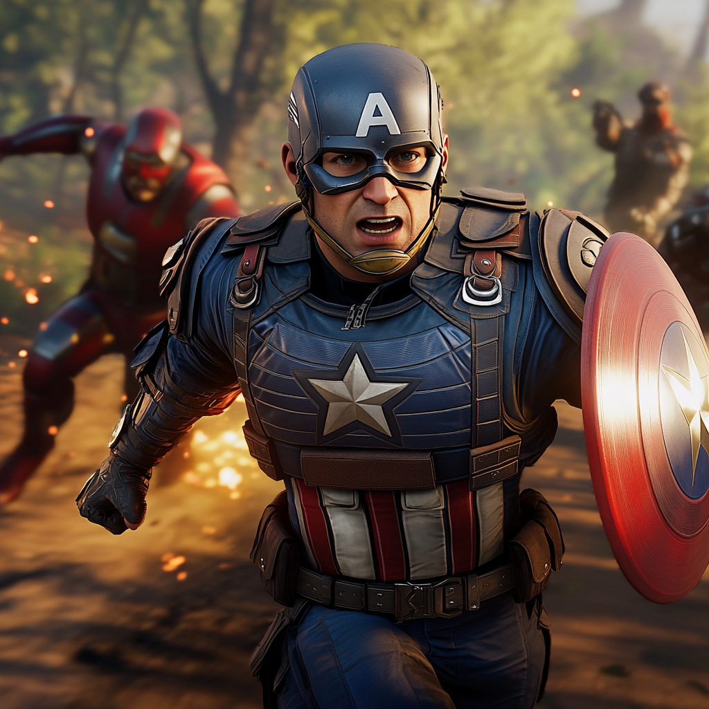 Mastering Defense and Offense with Captain America