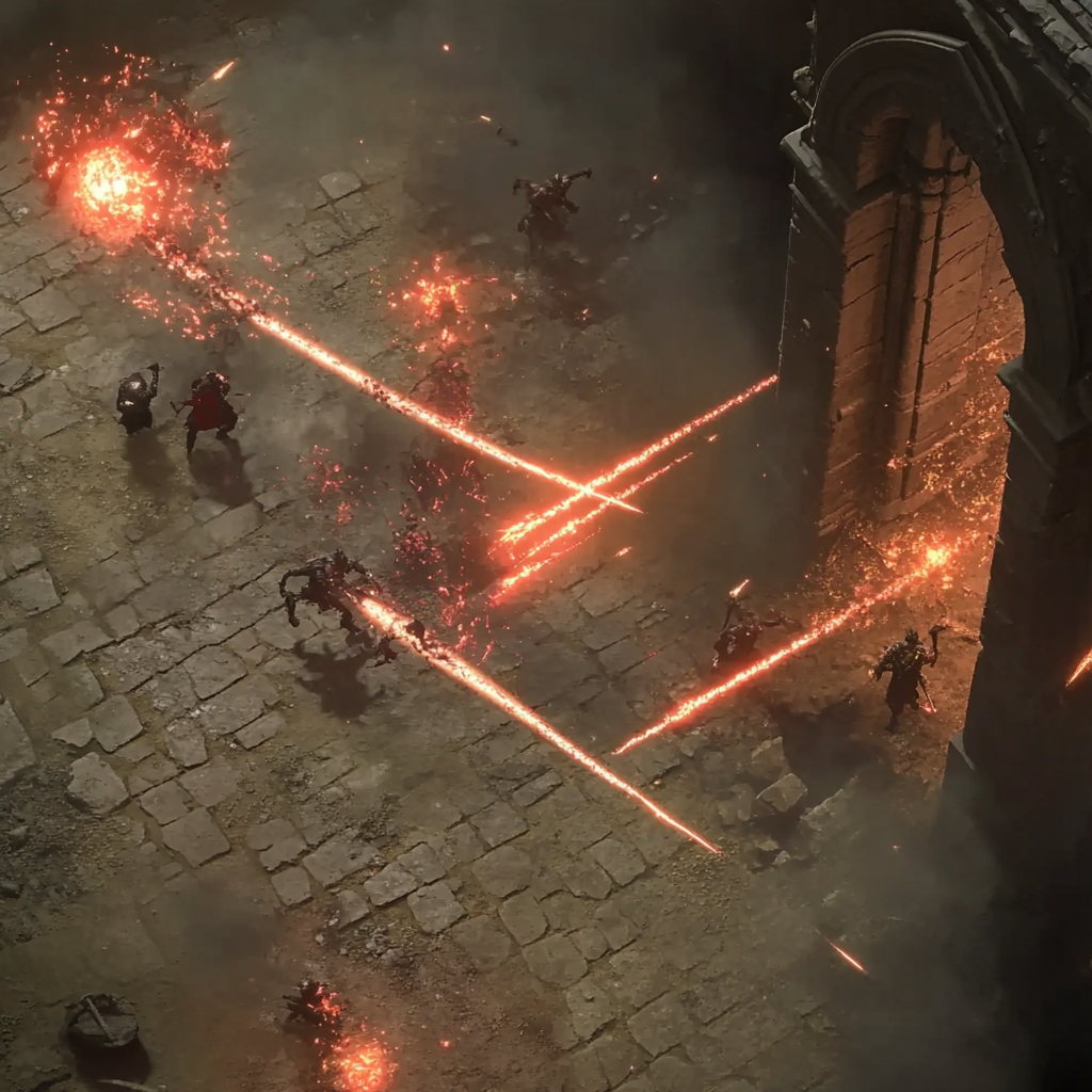 Skill gems in Path of Exile 2 showcasing their importance