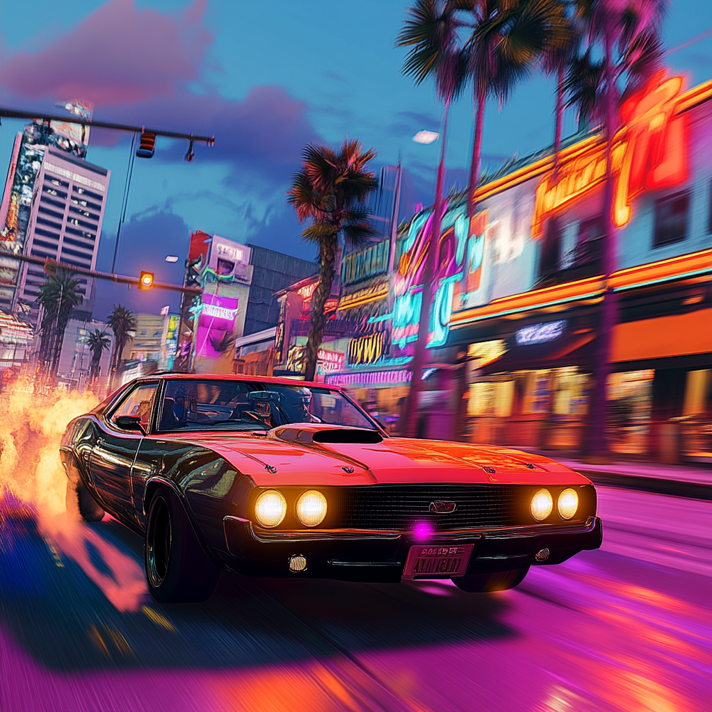 Official grand theft auto 6 trailer image