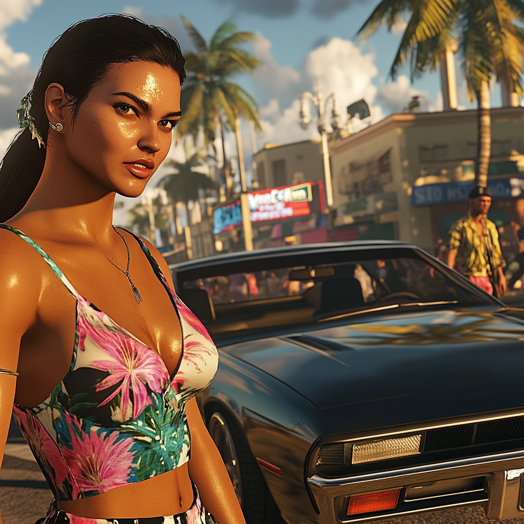 Key scenes from grand theft auto 6 trailer