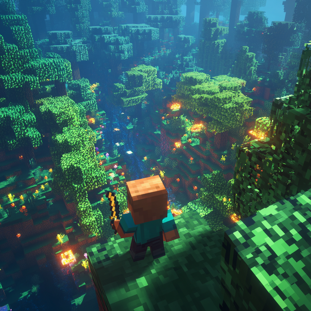 Image of minecraft unblocked world